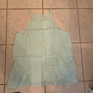 Old Navy high neck peplum tank
